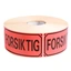 Etiketter, FORSIKTIG, 100pk 110 x 55mm