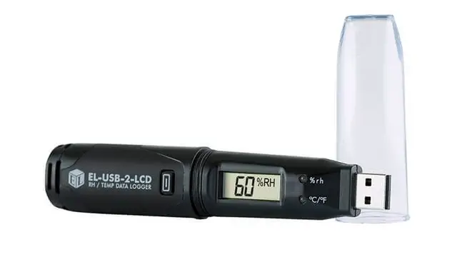 Lascar EL-USB-2-LCD Temperature & Humidity Data Logger, USB 