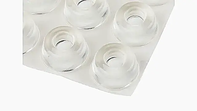 Bumpons 10,2mm høyde, 36-pk 