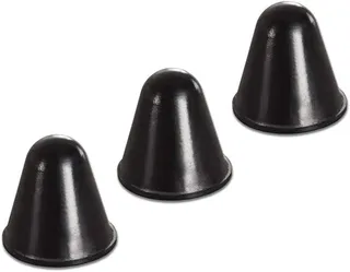 Bumpons, sort, 19,1 x 19,1mm 25pk