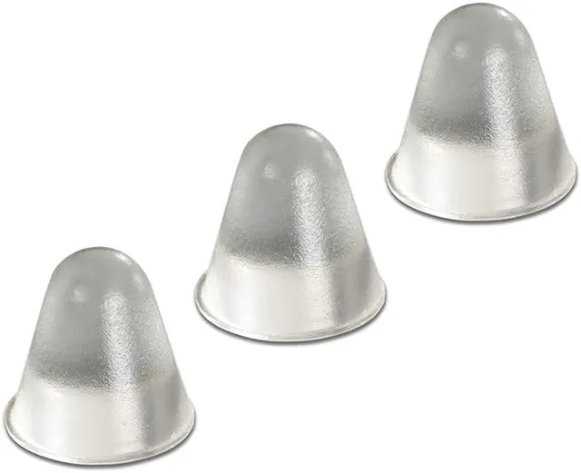 Bumpons klar/frostet 25-pk 19,1 x 19,1 mm 