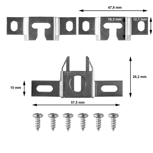 SpringLOCK 3-punkt tyverisikring For en ramme 