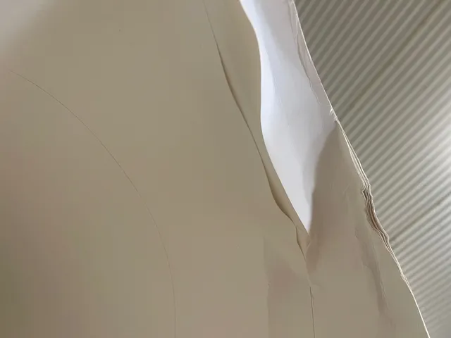 Syrefritt papprør med bulkete ender Ø300 mm x 2500 mm 