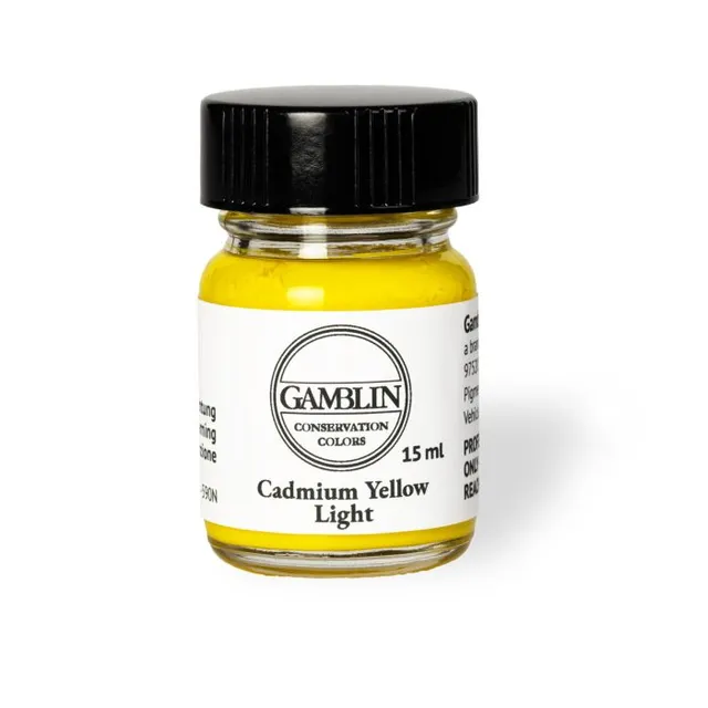Gamblin cadmium yellow light 15 ml conservation colors 