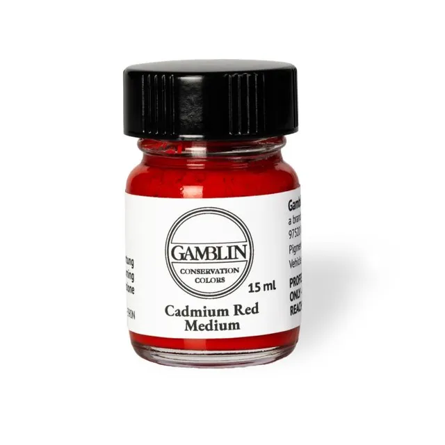 Gamblin cadmium red medium 15ml Conservation colors 