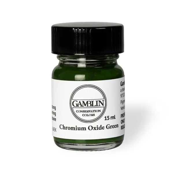 Gamblin Chromium Oxide Green 15 ml Conservation colors 