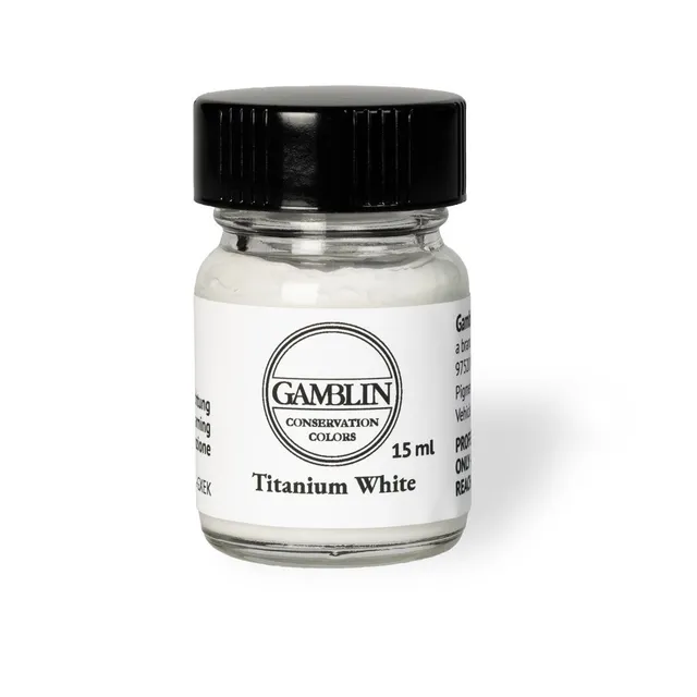 Gamblin Titanium White 15 ml Conservation colors 