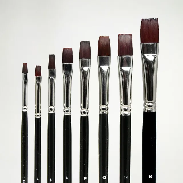Tiziano Oil/Acrylic, 12pk Flat 