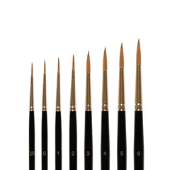 Meisterklasse retusj penselsett Syntetisk, 8pk