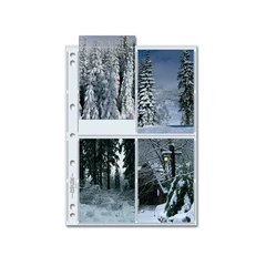 Mappe til 4 stk, 10 x 15 cm, à 25 stk