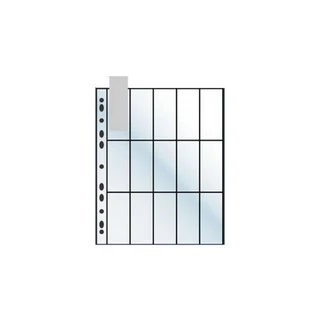 Mappe med 15 lommer 95x42 mm, à 10 stk