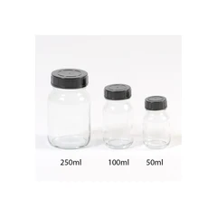 Flaske, klart glass, 1000 ml