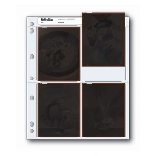 Negativlommer for 4 stk 4"x5", 100 pk