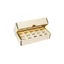 Slide eske med 20 slide-holdere 290 x 162 x 57mm