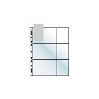 Mappe med 9 lommer 95x71 mm, à 10 stk