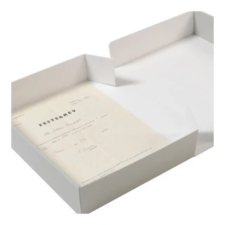 KS 3  Arkiveske til  A4, 6 cm høy