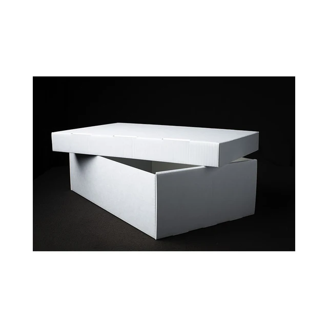 Magasineske, syrefri, 1/2 G, løst lokk Innvendige mål: 48,5 x 30 x 14,2 cm. 