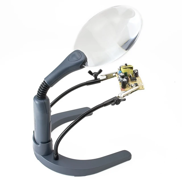 Carson Helpinghands 2x Power LED magnifier stand 