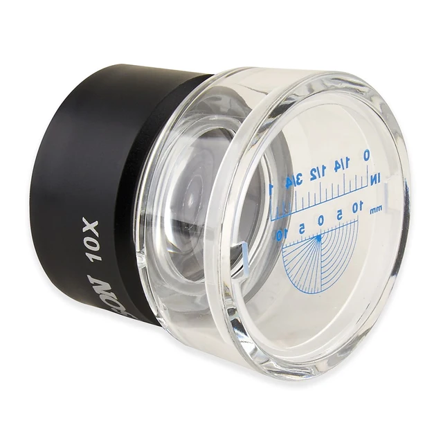 Carson LumiLoupe™ 10x med målestrek 