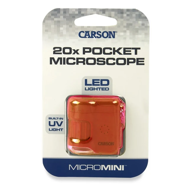 Carson MicroMini™ Lommemikroskop 20x 
