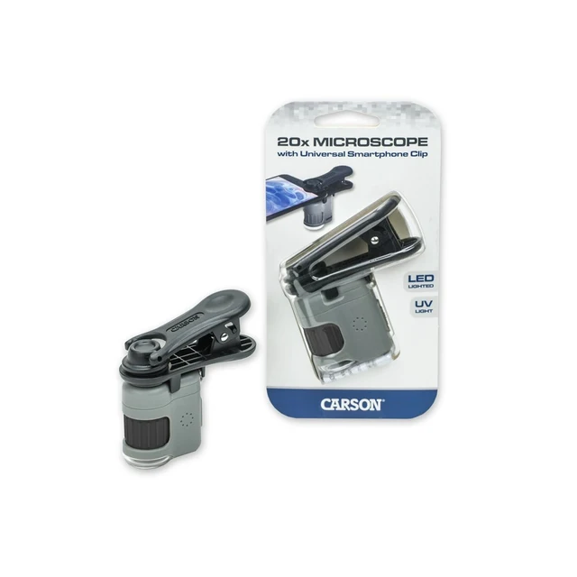 Carson MicroMini m/adapter for smartphone 