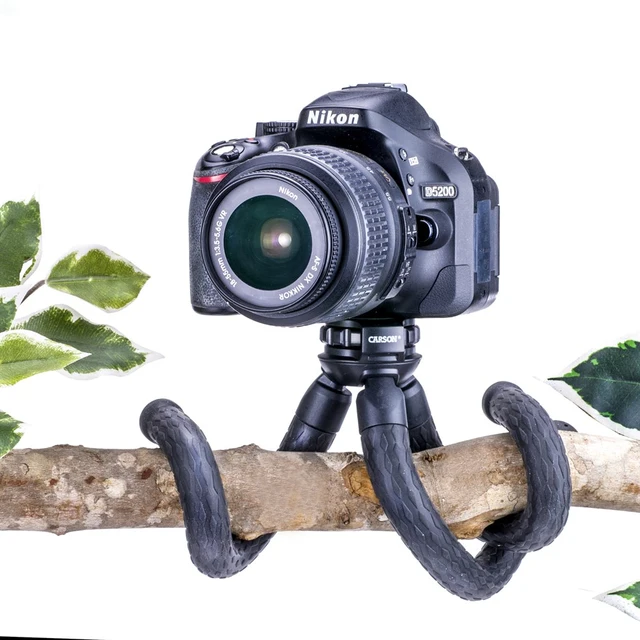 Carson BoaPod™ Fleksibel tripod for telefon og speilrefleks 