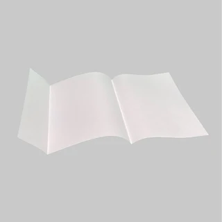 Omslag A4 m klaff, av 90 g, 100-pk off-white museumspapir