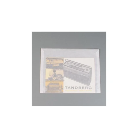 Semi-transp konvolutter til 18 x 24 cm 100-pk