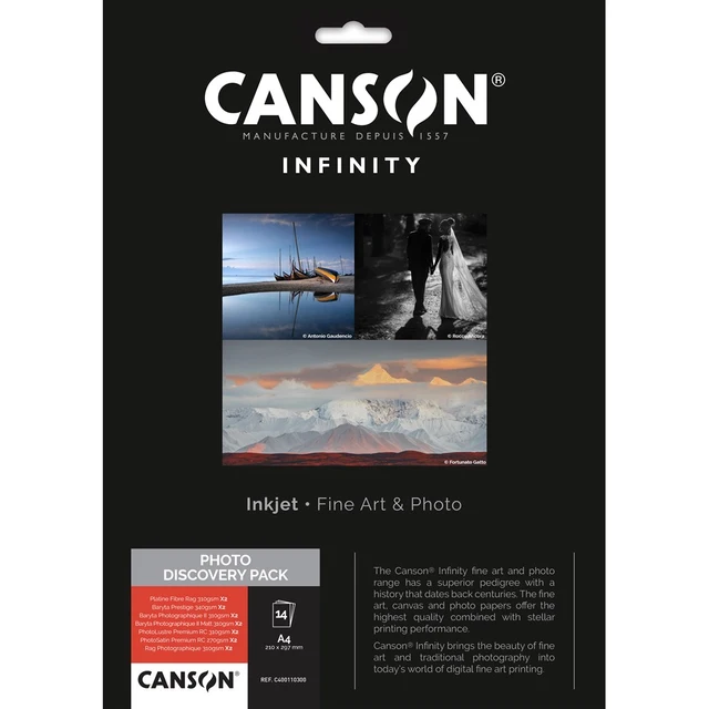 Canson infinity A4 prøvepakke 