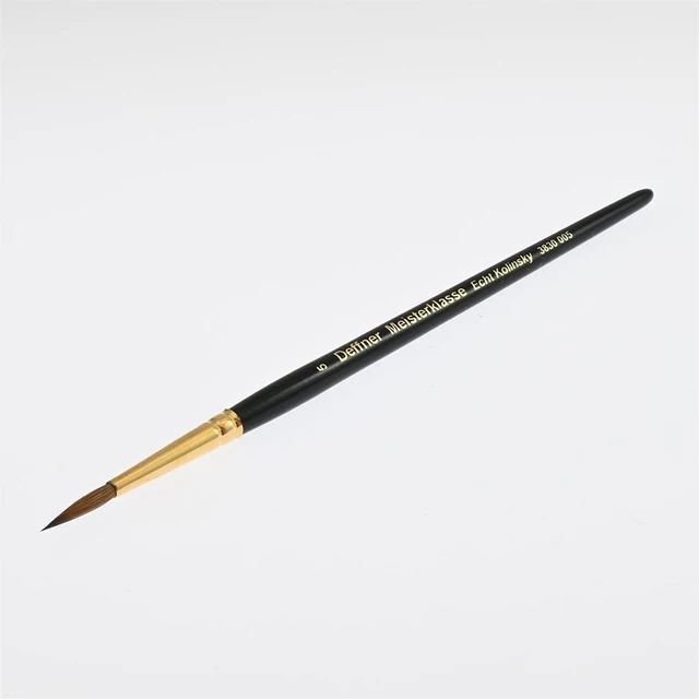Retusj/akvarellpensel, str 5 Mesterklasse, Kolinsky sable hår 