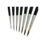 Tiziano Oil/Acrylic pensel-sett, 7pk Rund/spiss pensel