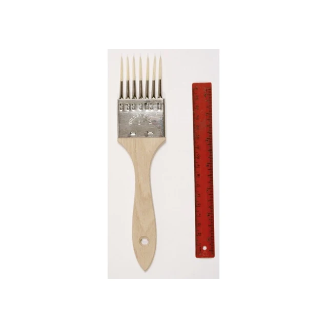 Ådringspensel, 6,5 cm bred 