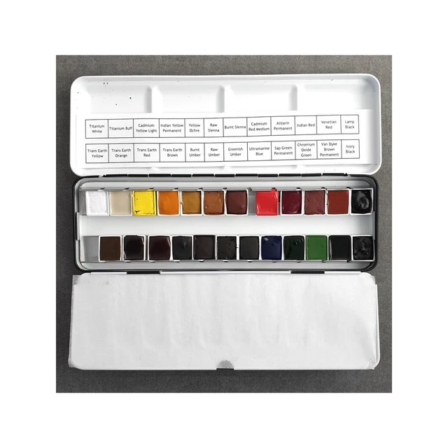 Gamblin klassiske farger, Sett 24 farger 