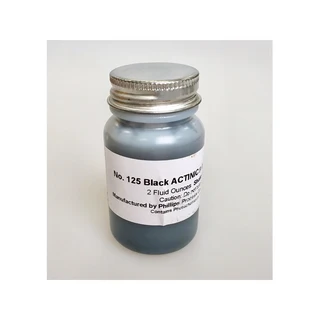 Black Actinic Ink #125 for stamp pads,