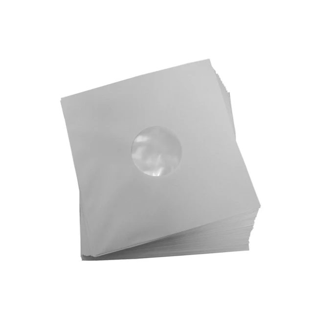 Innercover til 10"-plater, à 25 stk 