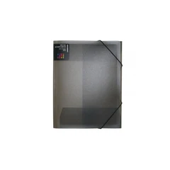 Dokumentmappe m/strikk, grå