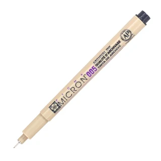 Micron 005 pigma pen, sort, 0,20 mm