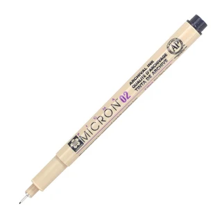 Micron 02 pigma pen, sort, 0,3 mm