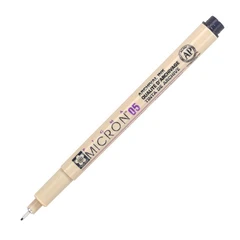 Micron 05 pigma pen, sort, 0,45 mm