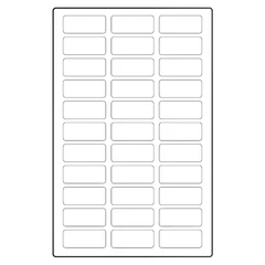 Perma/Seal Label - 67mm x 22mm 100-pk