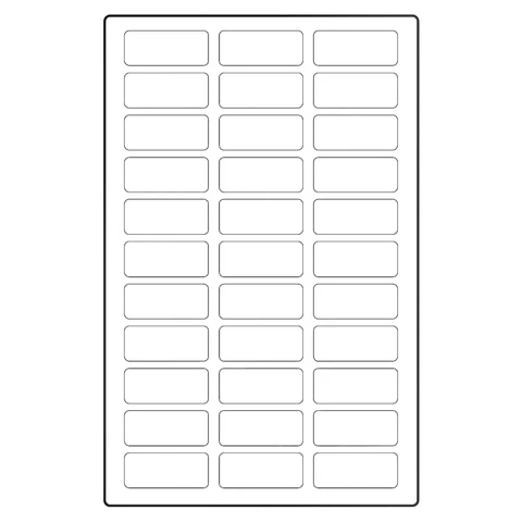 Perma/Seal Label - 67mm x 22mm 10pk