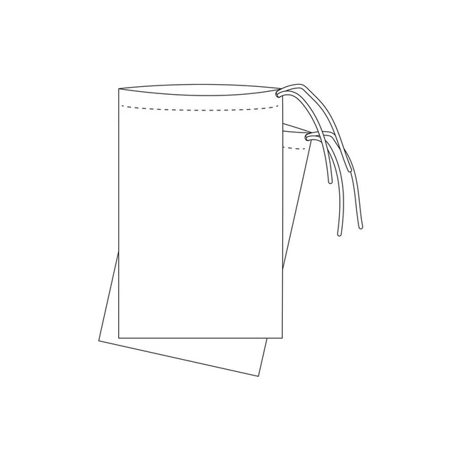 Tyvekpose, liten, 20 x 45 cm, 2 pk 