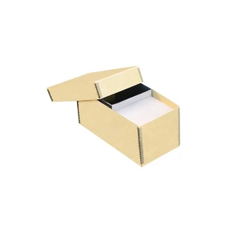 CD oppbevaringsboks, manillafarget