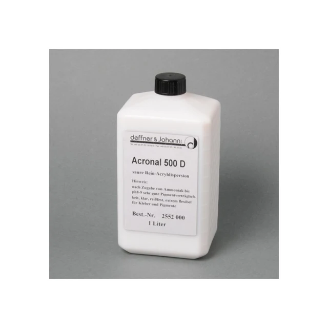 Akryldispersjon 500 D, 1L 
