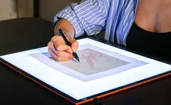 LED lysbord, A4 350 x 250 x 7 mm