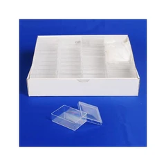 System kasett,  73 x 52 x 20 mm 25 esker m/lokk