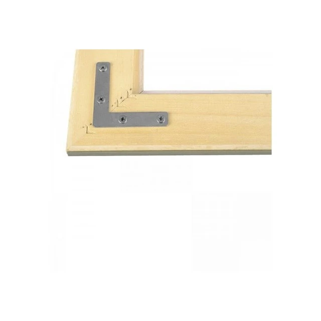 Rammehjørne forsterker, 40 x 40 x 10 mm 20 stk 