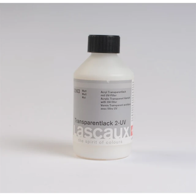 Lascaux Transparentlack 2-UV 250 ml matt Las 2063 