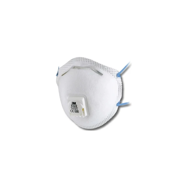 3M Filtrerende halvmaske FFP2V pris pr, stk, 