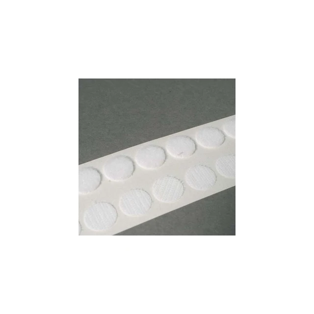 Borrelåspunkt  hook/loop Ø20 mm, 200 par 